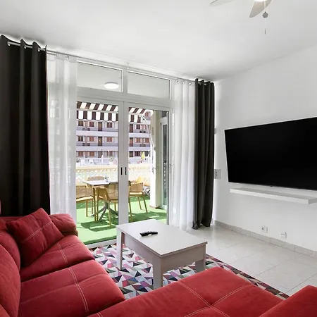 Semesterbostad Fayser 108 Beachfront With Pool Arona (Tenerife)